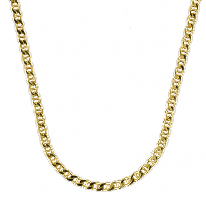1,9 mm 42 cm 333 - 8 Karat Gold Halskette Panzerkette massiv Gold hochwertige Goldkette  3,1 g