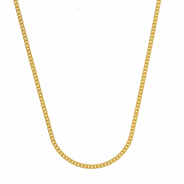 Goldkette Panzerkette Länge 40cm - Breite 1,2mm - 333-8 Karat Gold