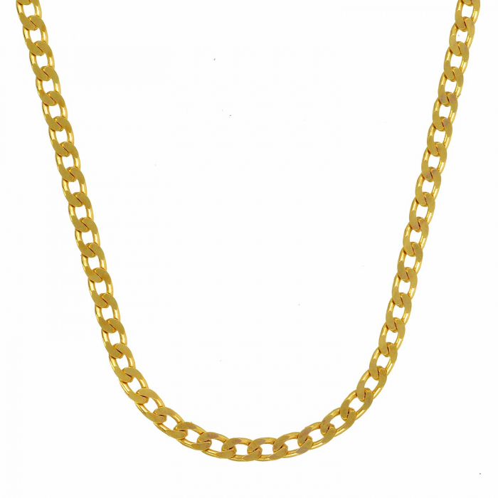 Goldkette Panzerkette Länge 45cm - Breite 2,1mm - 333-8 Karat Gold