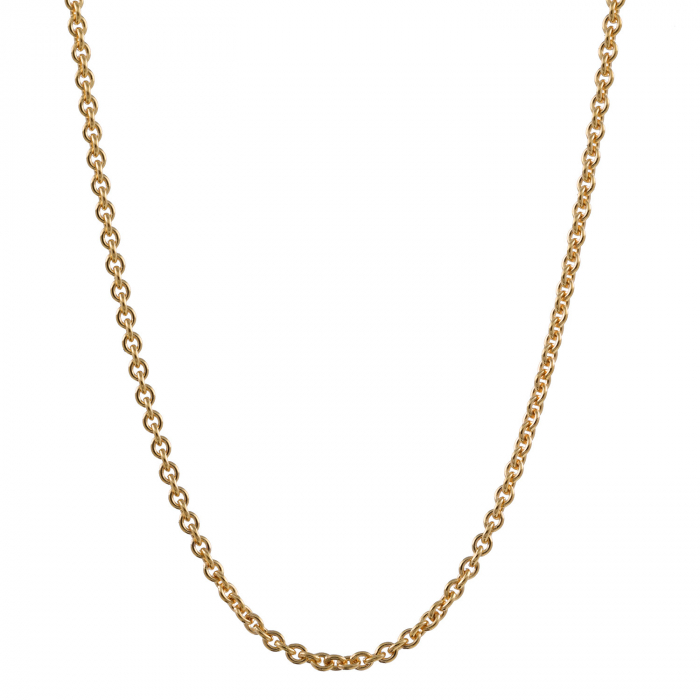 Goldkette Ankerkette Länge 42cm - Breite 0,8mm - 585-14 Karat Gold
