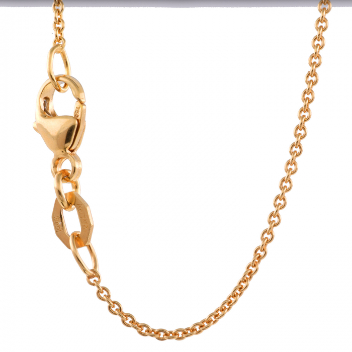 Goldkette Ankerkette Länge 50cm - Breite 1,1mm - 750-18 Karat Gold