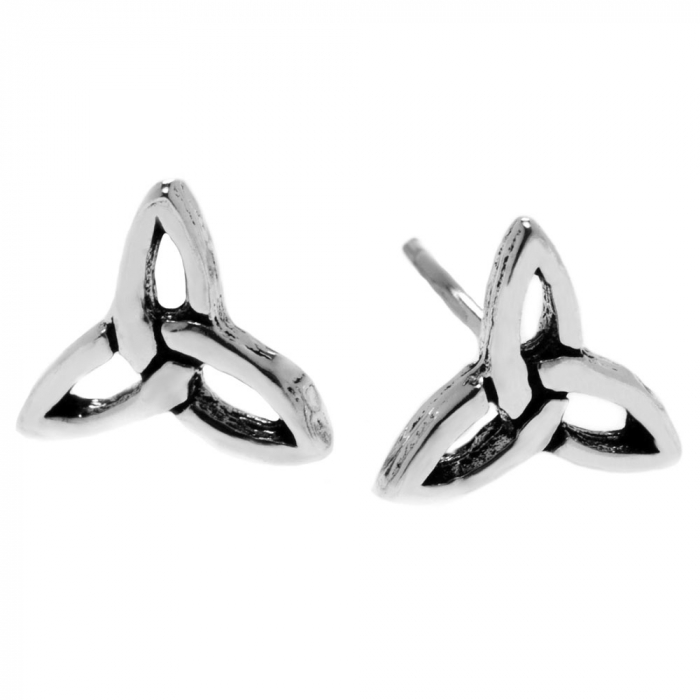 Ohrstecker keltischer Knoten Keltische Dreiheit klein 925er Silber Schmuck