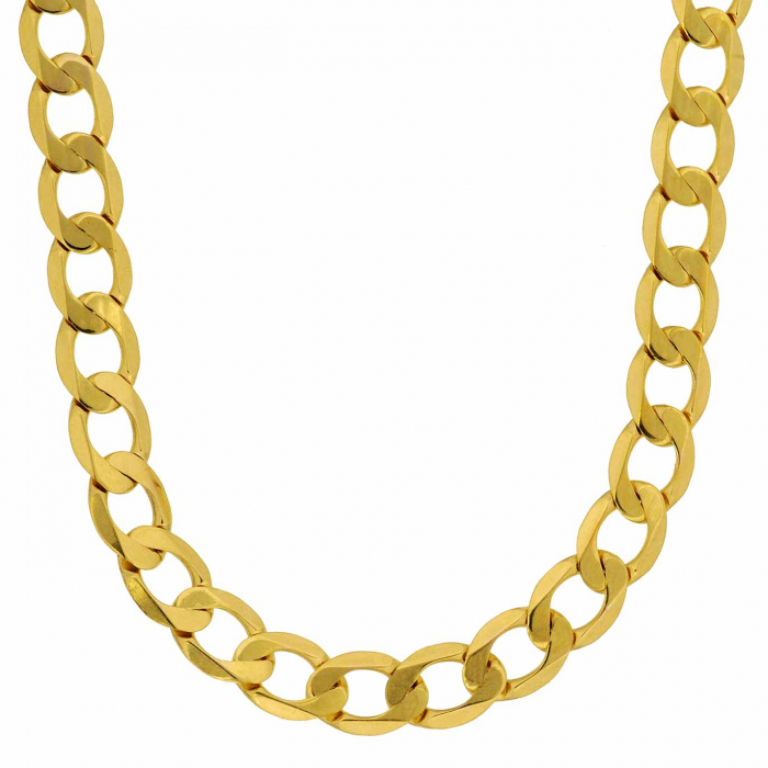 Goldkette Panzerkette Länge 60cm - Breite 5,0mm - 585-14 Karat Gold