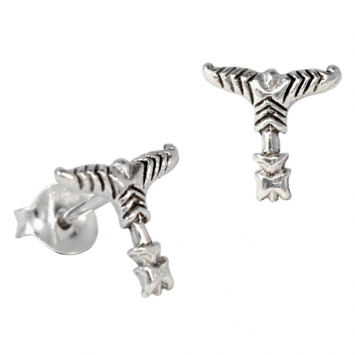 Ohrstecker Silberohrstecker Irminsul 925er Silber Schmuck Wikinger Viking