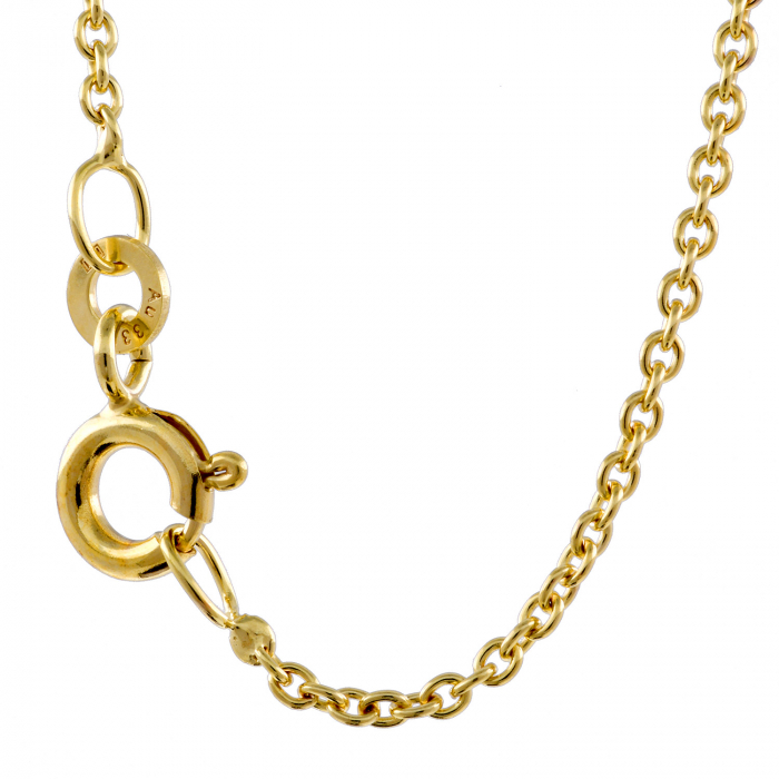 Goldkette Ankerkette Länge 60cm - Breite 1,3mm - 333-8 Karat Gold