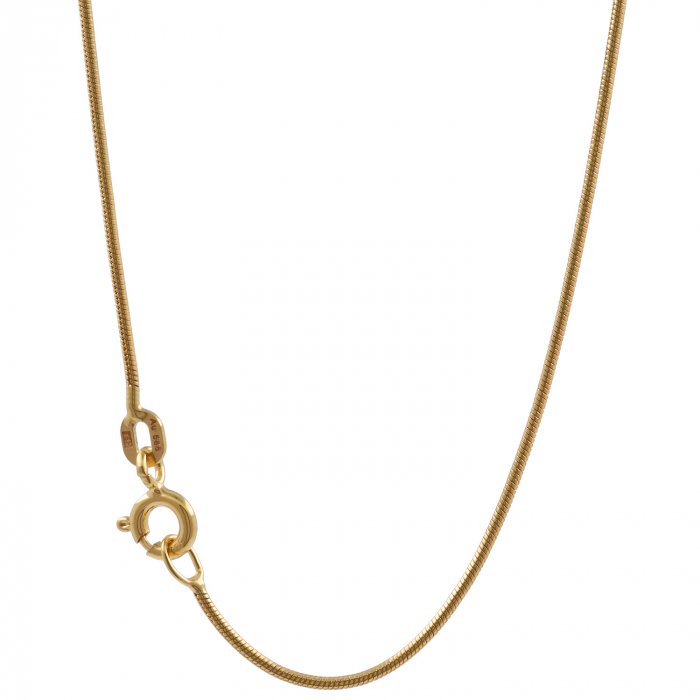 Goldkette Schlangenkette Länge 40cm - Breite 0,9mm - 585-14 Karat Gold