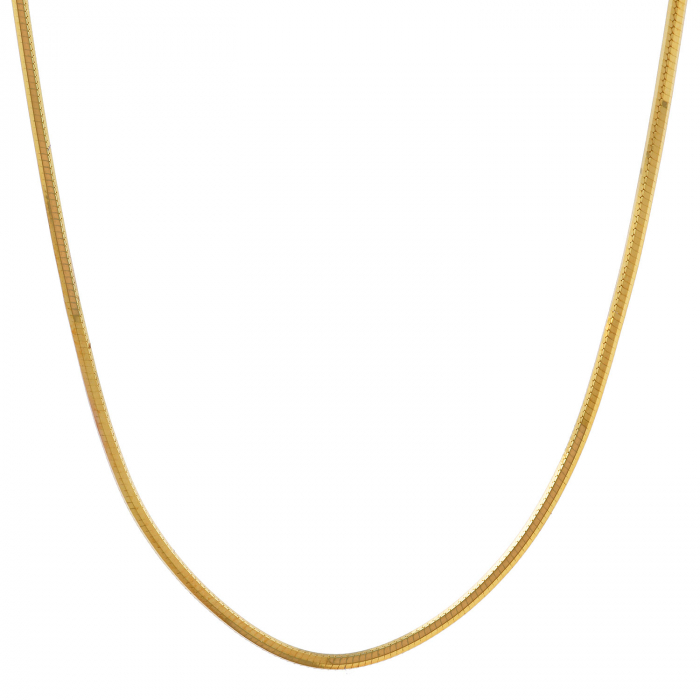 Goldkette Schlangenkette Länge 50cm - Breite 0,8mm - 333-8 Karat Gold