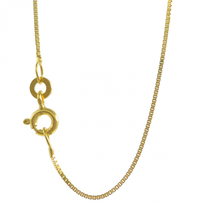 Goldkette Venezianerkette Länge 45cm - Breite 0,7mm - 333-8 Karat Gold