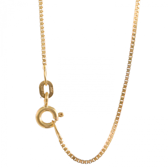 Goldkette Venezianerkette Länge 38cm - Breite 0,9mm - 585-14 Karat Gol