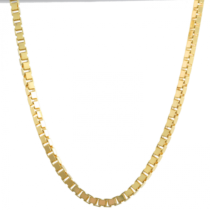 Goldkette Venezianerkette Länge 45cm - Breite 1,4mm - 585-14 Karat Gol