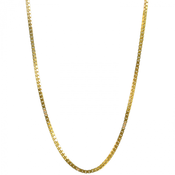 Goldkette Venezianerkette Länge 45cm - Breite 0,7mm - 750-18 Karat Gol