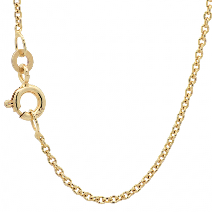 Goldkette Ankerkette rund Halskette Breite 1,5 mm - 333 - 8 Karat Gold