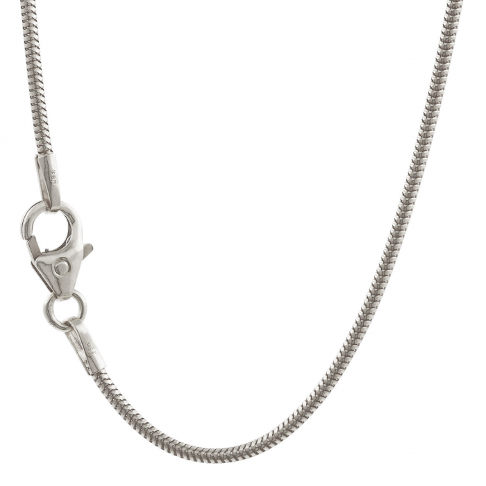 Silberkette Schlangenkette Breite 1,2mm - 925 Silber