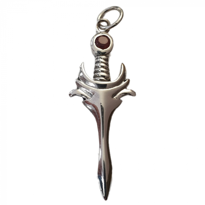 Thorhammer massiv Schmuck Anhänger 925er Silber - Thorhammer - 32x24mm
