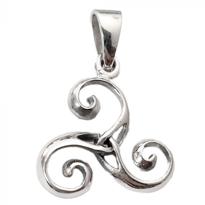 keltisches Triskel Schmuck Anhänger 925er Silber 20mm