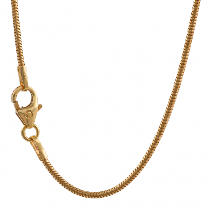 Goldkette Schlangenkette Breite 1,0mm - 585-14 Karat Gold