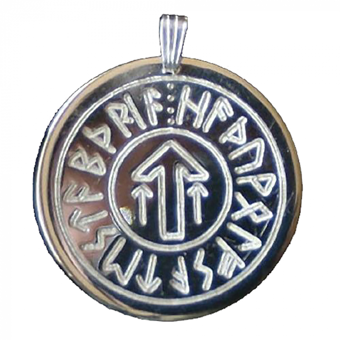 Siegrune Anhänger Schmuck - Runen - 35mm Durchmesser