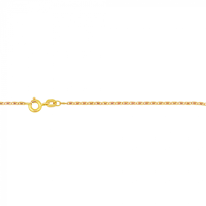 Goldkette S-Panzer Collier Länge 38cm - Breite 1,3mm - 333-8 Karat Gold
