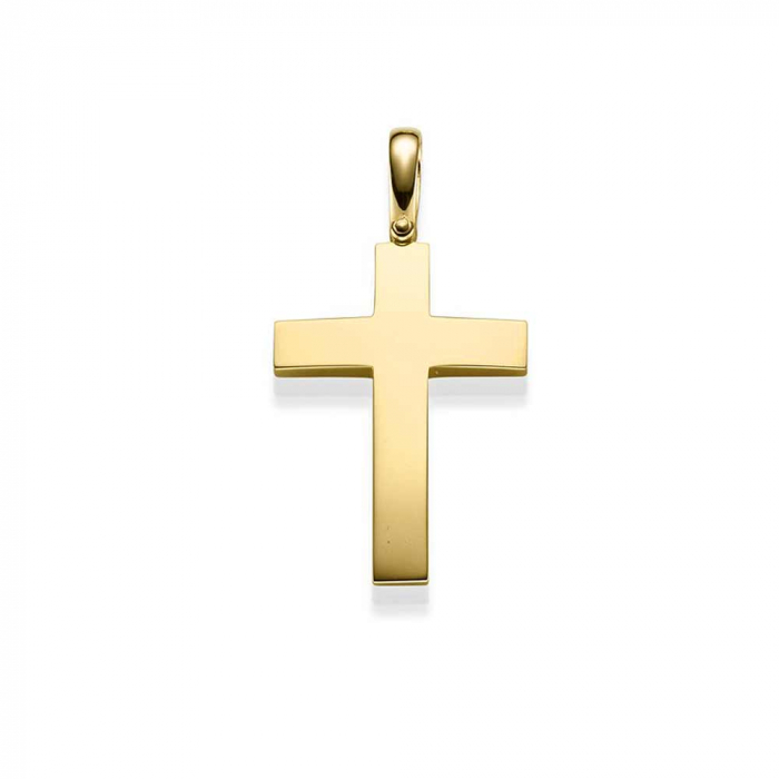 Anhänger Kreuz massiv Gold 585 14 Karat Gold sehr groß Gewicht 10,4 g