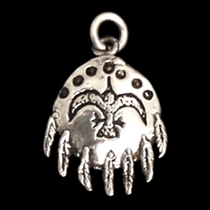Medizin-Schild Schmuck Anhänger 925er Silber 20x13mm (inklusive Aufhängung)