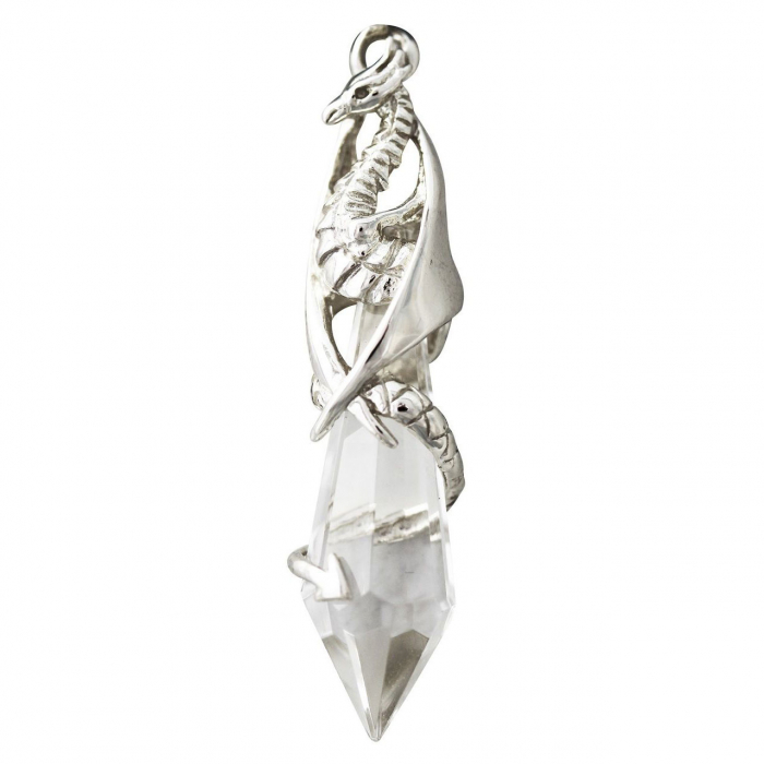 Bewahrer des Kristalls Schmuck Anhänger 925er Silber