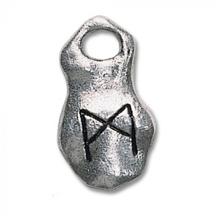 Rune Man Schmuck Anhänger Zinn - Runen -