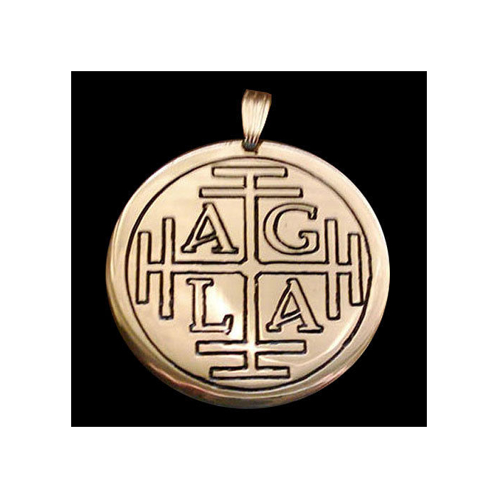 AGLA Anhänger Schmuck - Agla - 35mm Durchmesser
