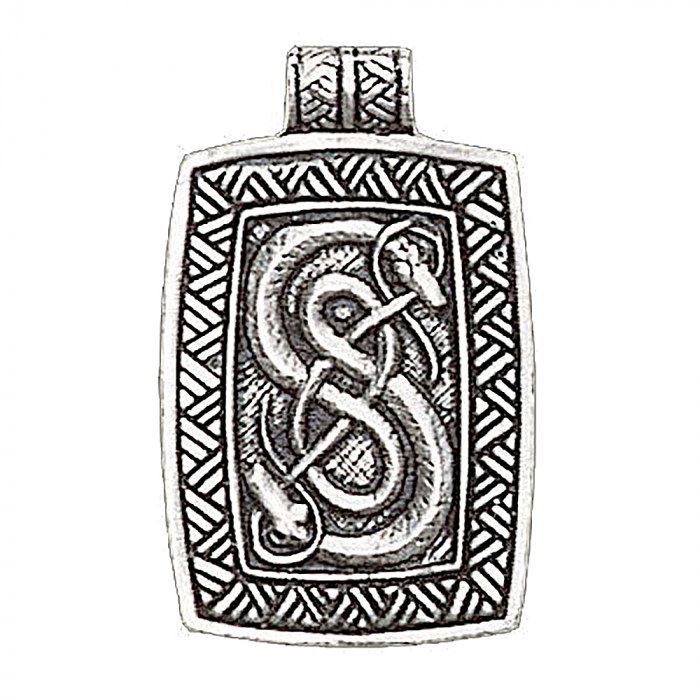 Schlangen von Urnes Schmuck Anhänger - Wikinger - 36x22mm