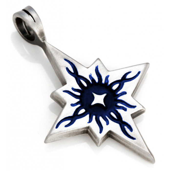 Original Bico Australia Australien Schmuck Anhänger MEDUSSA EYE blau - Modern -