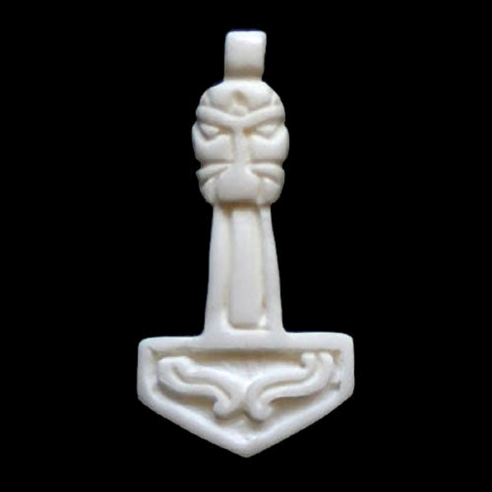 Thors Hammer Anhänger Schmuck - Thorhammer - 44x22mm