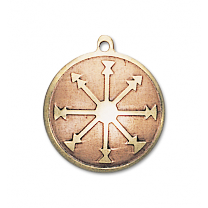magischer Talisman 10 Anhänger Schmuck 27x25mm
