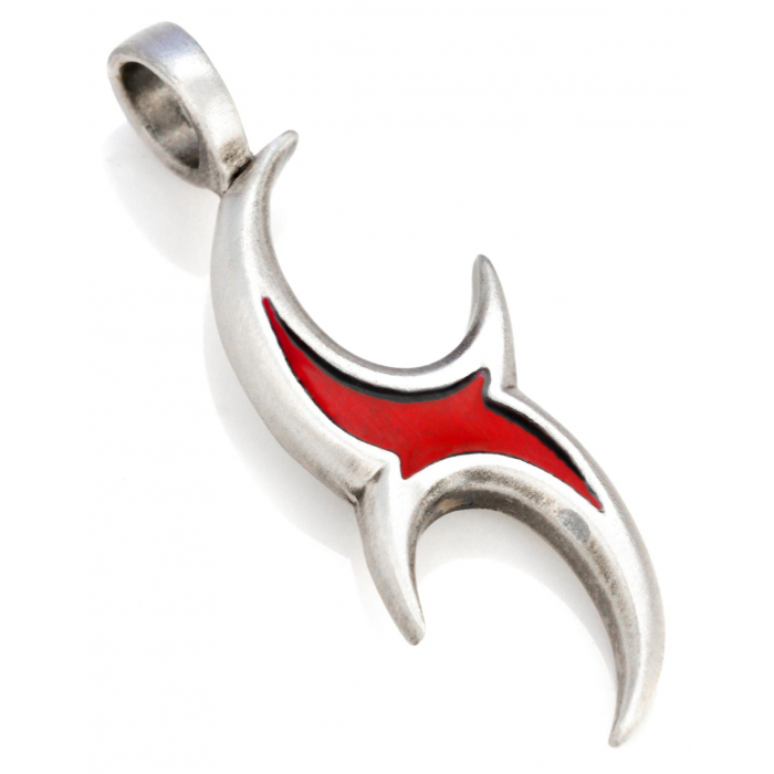 Original Bico Australia Australien Schmuck Anhänger Lunar Duo rot - Modern -