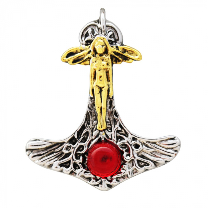 Elfe des Thor Anhänger Schmuck Engel & Elfen von Briar - Thorhammer -