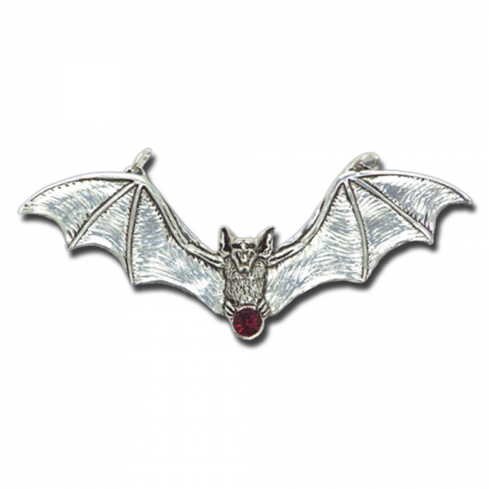 Zotz Anhänger Fledermaus Galraedia Gothic Mystic + Kette 83x33mm