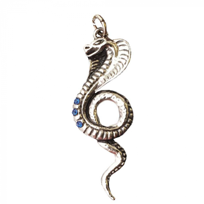 Wadjet Anhänger Schmuck - Ägyptisch + Kette - 47x17mm