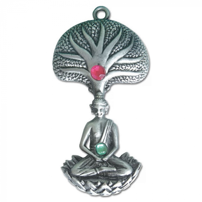 Buddhabaum klein Anhänger Schmuck - Buddha - 42x20mm