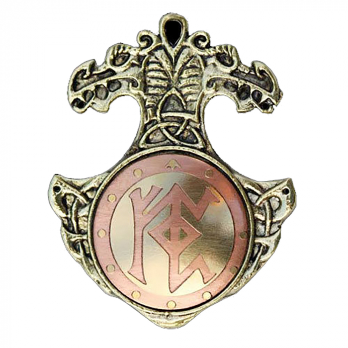 Talisman für allgemeine Sicherheit - Runen - 32x44mm