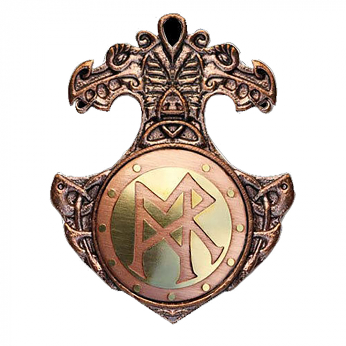 Talisman für Zufriedenheit im Beruf - Runen - 32x44mm