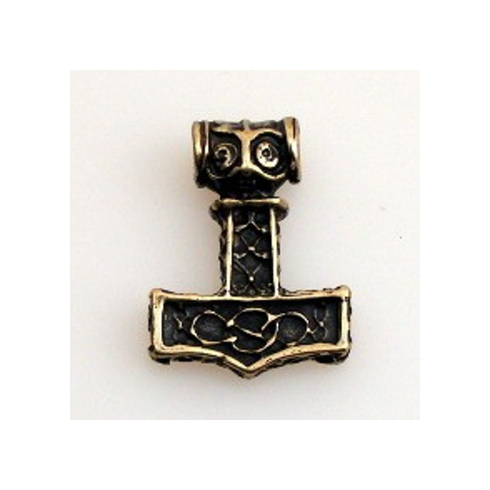 Thorhammer-Anhänger kantig - Thorhammer - 26x35mm