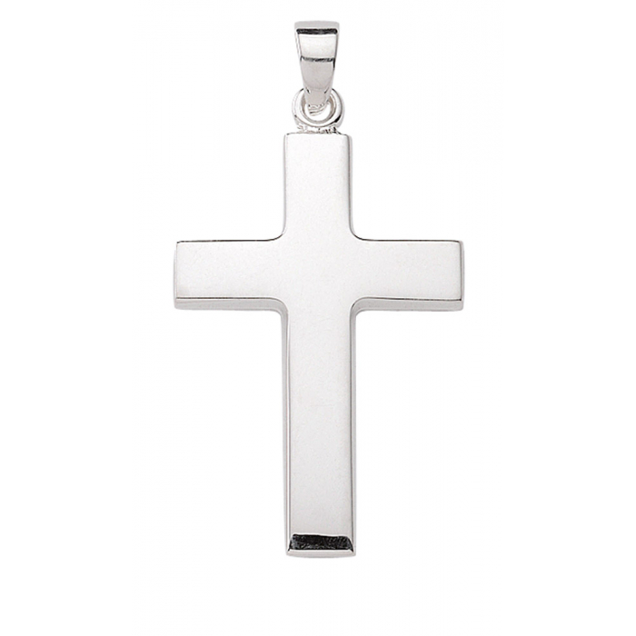 Anhänger Kreuz aus Silber Kettenanhänger aus massiv 925 Sterlingsilber