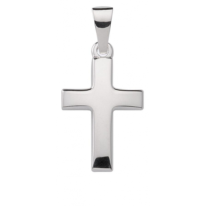 Anhänger Kreuz  925 Silber rhodiniert