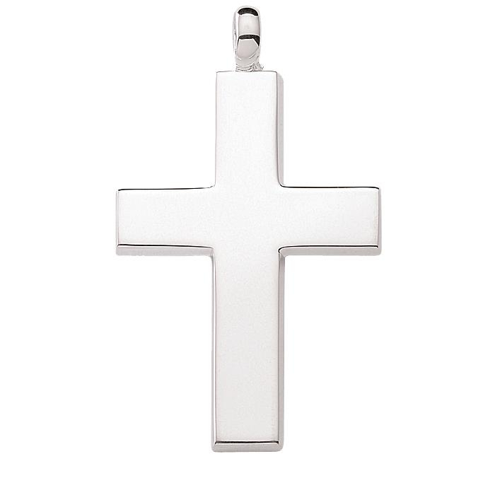 Anhänger Kreuz  925 Silber rhodiniert