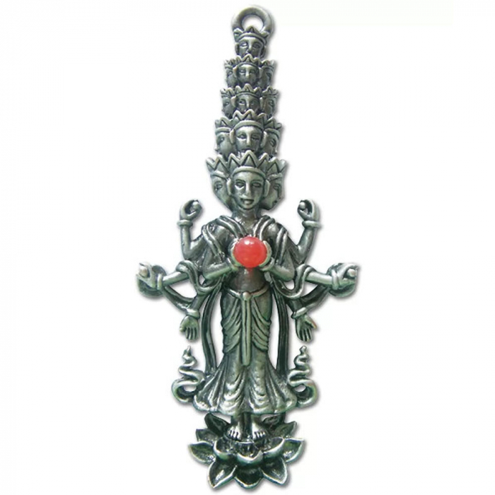 Befreiung Anhänger Schmuck  buddhistisch Buddha Amitabha 39x19mm