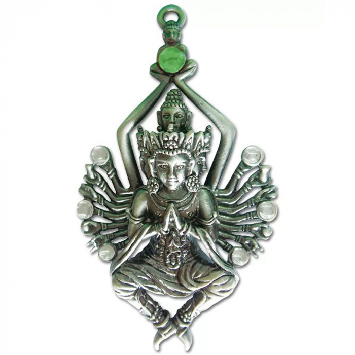 Gesegnete Umarmung Anhänger Schmuck Avolokiteshvara Buddha 45x25mm