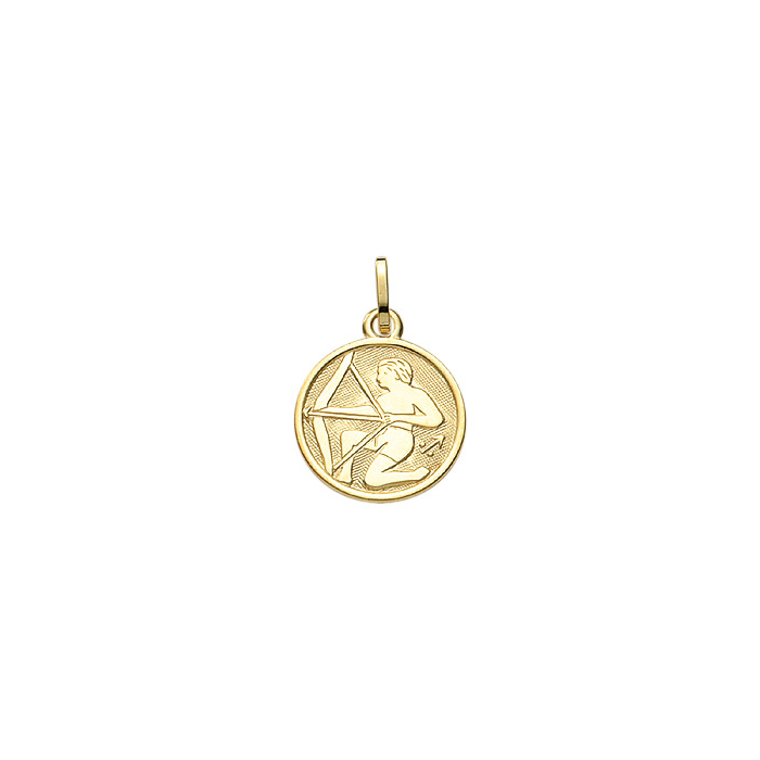 Anhänger Sternzeichen Schütze 333 - 8 kt Gelbgold