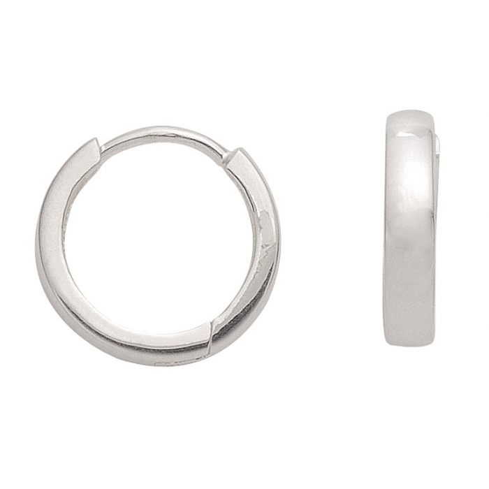 Creolen   925 Silber rhodiniert