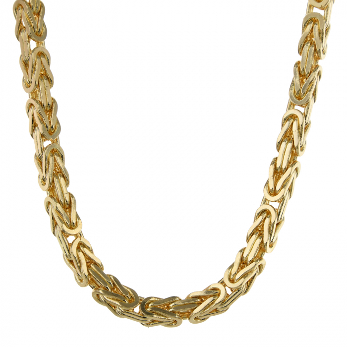 Goldkette Königskette Länge 45cm - Breite 1,8mm - 585-14 Karat Gold