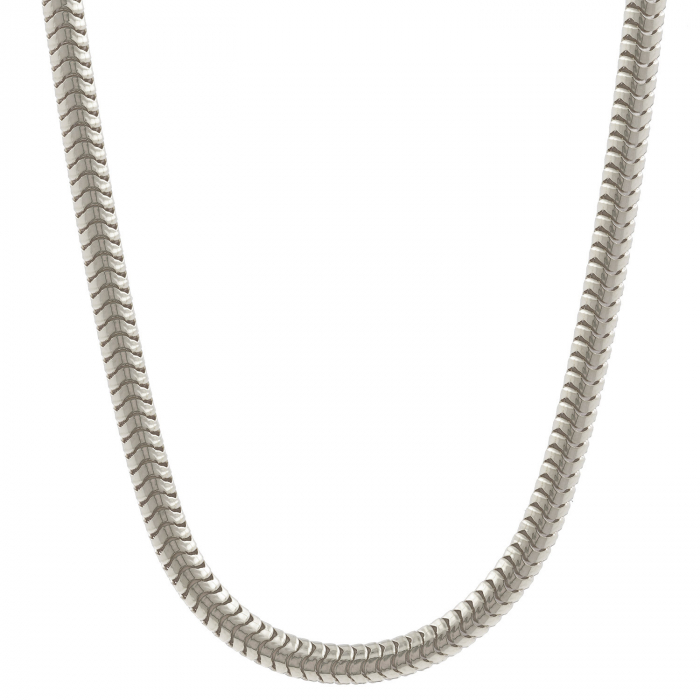 Schlangenkette Halskette Breite 3,2 mm - 925 Sterlingsilber Auswahl