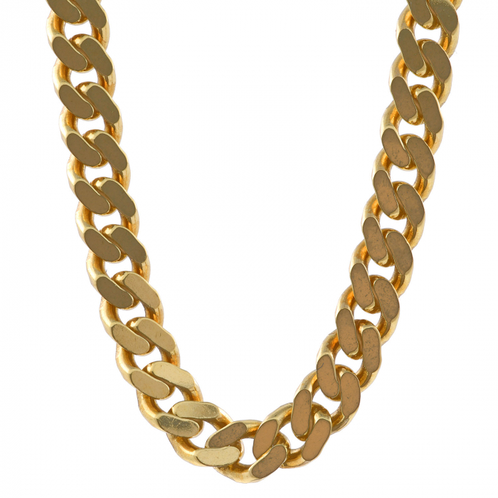4,1 mm 333 8K Gold  massive Goldkette Panzerkette 19/21/45/50/55/60 cm - elegante Goldkette Damen und Herren Juwelier Qualität - Made in Germany