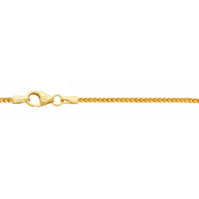 1,5 mm 55 cm 333 - 8 Karat Gold Halskette Bingokette massiv Gold hochwertige Goldkette  7 g